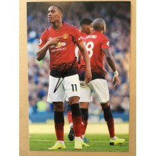 Signed photo of Anthony Martial the Manchester United footballer. 